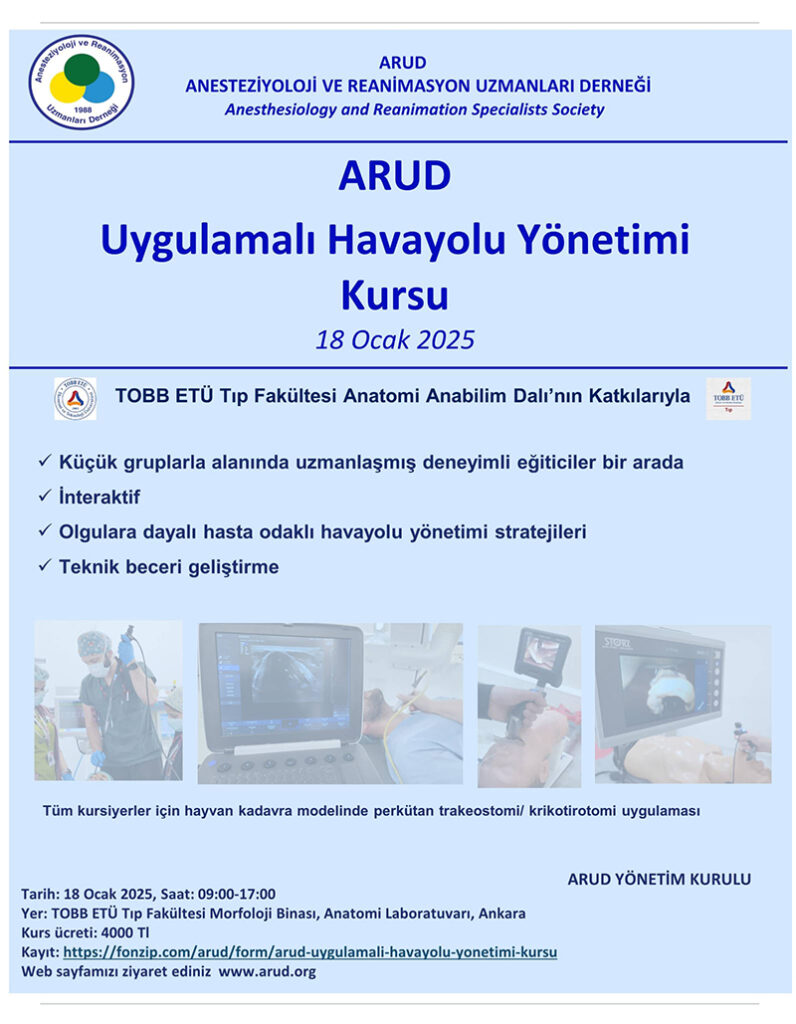 ARUD Uygulamalı Havayolu Yönetimi Kursu