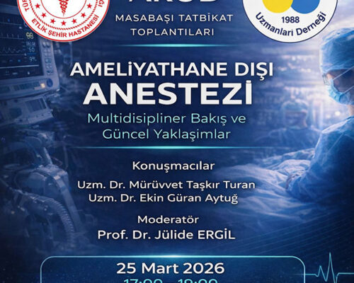 AMELİYATHANE DIŞI ANESTEZİ