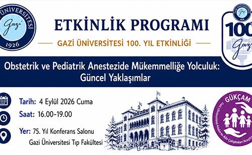 Obstetrik ve Pediatrik Anestezide Mükemmelliğe Yolculuk